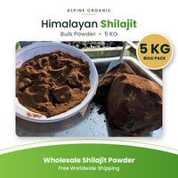 Alpine Organic Bulk Himalayan Shilajit - Wholesale Offer 5KG MOQ