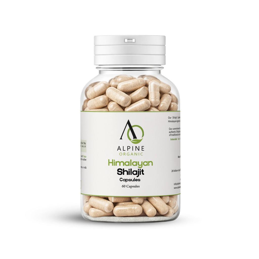Alpine Organic Himalayan Shilajit Capsules