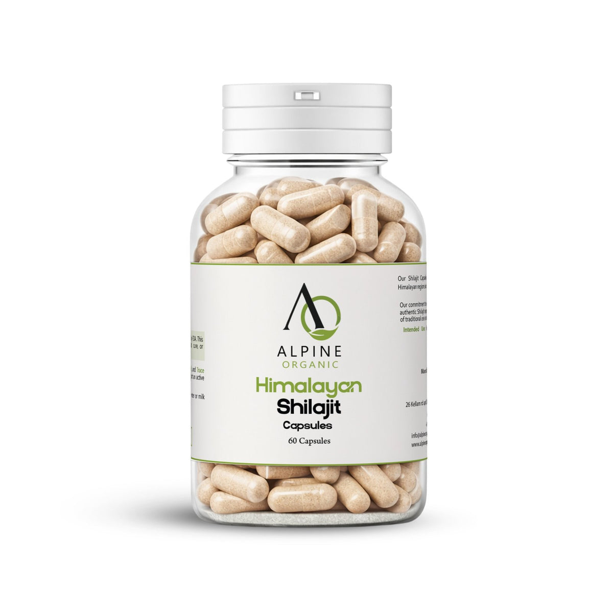 Alpine Organic Himalayan Shilajit Capsules