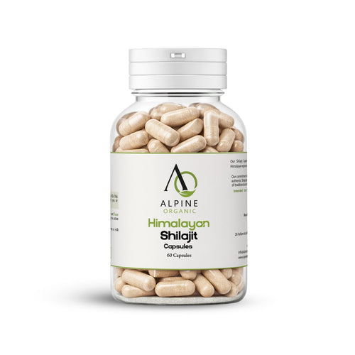 Alpine Organic Himalayan Shilajit Capsules