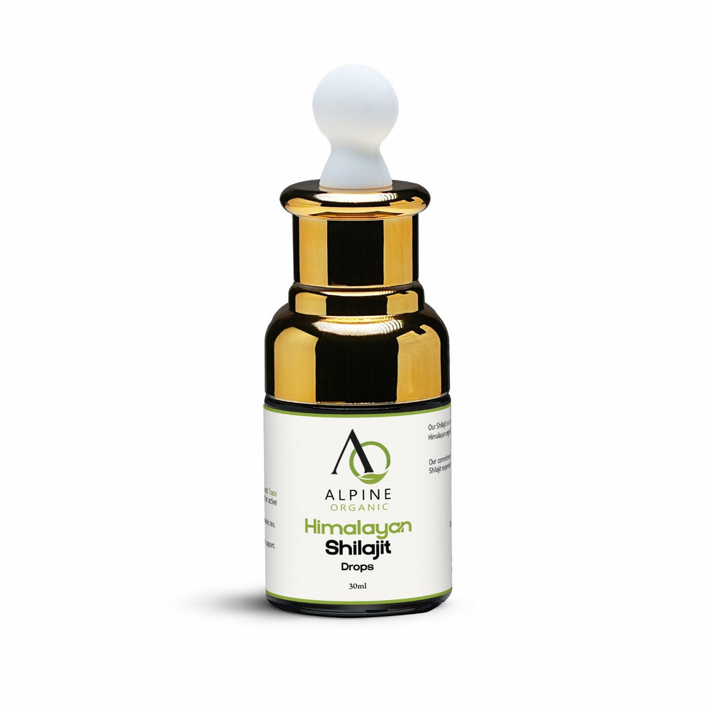 Alpine Organic Himalayan Shilajit Drops 30ml
