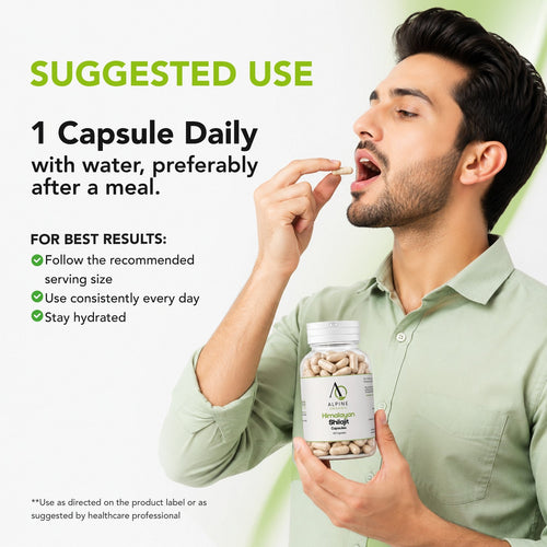 Alpine Organic Himalayan Shilajit Capsules – image 2